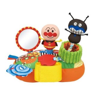 要出典 チャイルドシートおもちゃ ベビラボ アンパンマン どこでも!ニコニコあそボード