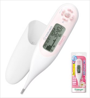 要出典 基礎体温計 テルモ 基礎体温計 電子体温計 ウーマンドシー W525 スマホ転送機能付き