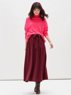 要出典 マタニティスカート ニットカルゼボアパンツinマタニティフレアースカート