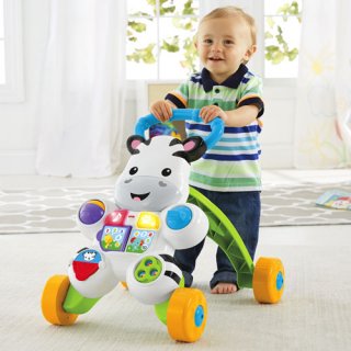 要出典 手押し車 フィッシャープライス おして!しまうまくんのバイリンガル・ウォーカー