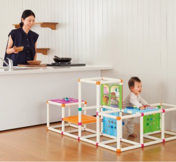 要出典 ジャングルジム おもちゃ ジムに変身!頭と体の知育アスレチック