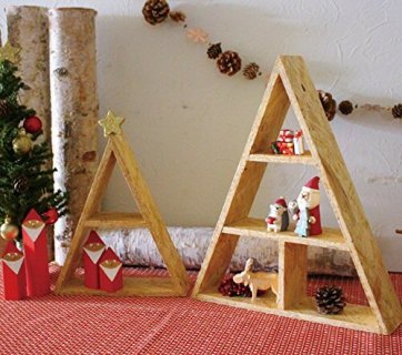 クリスマスの飾り付け デコレ トライアングルBOX