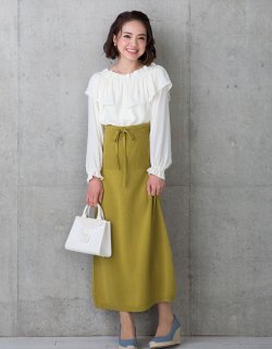 要出典 マタニティスカート エンジェリーベ マタニティ ニットスカート 2WAYボトム