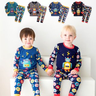 要出典 キッズパジャマ ベネットベビー キッズパジャマ 長袖 男の子