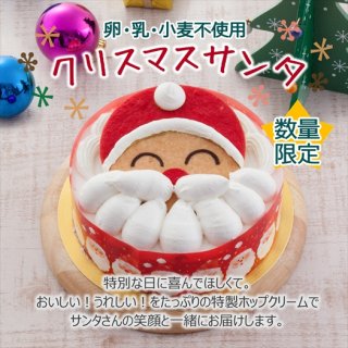 要出典 クリスマスケーキ2017 卵・乳・小麦不使用クリスマスケーキ