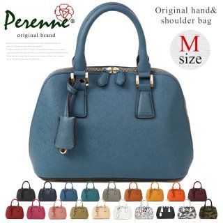 要出典 卒業式 ママバッグ ペレンネ 2wayハンドバッグ ショルダー付き Mサイズ