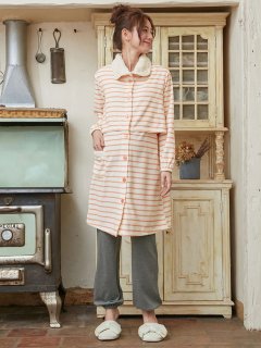要出典 マタニティパジャマ 冬 エンジェリーベ mutti ei マタニティパジャマ パウダーパイルボーダーパジャマ
