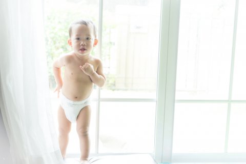 日本人 男の子 おむつ