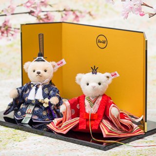 雛人形 かわいい シュタイフ テディベア 雛人形 かわいい