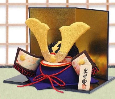 要出典 五月人形 おしゃれ 龍虎堂 リュウコドウ 五月人形ちりめん極上出世兜