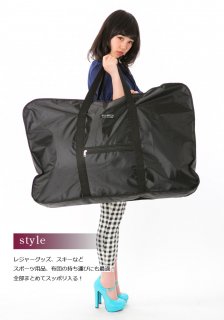要出典 お昼寝布団 バッグ ニシキ ビッグボストンバッグ 96L 超特大