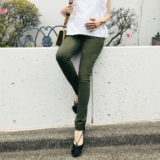 要出典 ミルクティー マタニティ スキニー スーパーストレッチ・スキニーパンツ