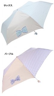 要出典 小学校 入学祝い 女の子 ランドセルに入る かる~~いミニ傘 リボン 水玉