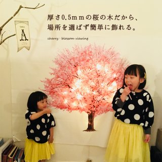 要出典 ひな祭り プレゼント 夜桜タペストリー&LEDガーランドセット