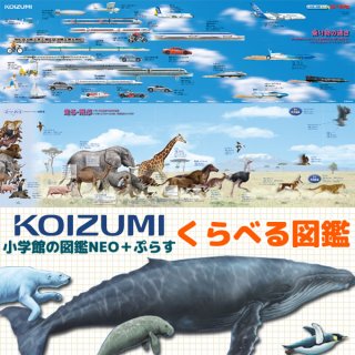要出典 学習机 デスクマット KOIZUMI 2018年度版デスクマット くらべる図鑑/もっとくらべる図鑑