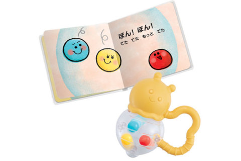 要出典 くもん 知育シリーズ くもん出版 KUMON TOY Baby でるかな? ラトル+えほん
