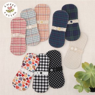 布ナプキン 使い方 おすすめ すぃーとこっとん 布ナプキン 茶ガーゼミニライナー3枚SET