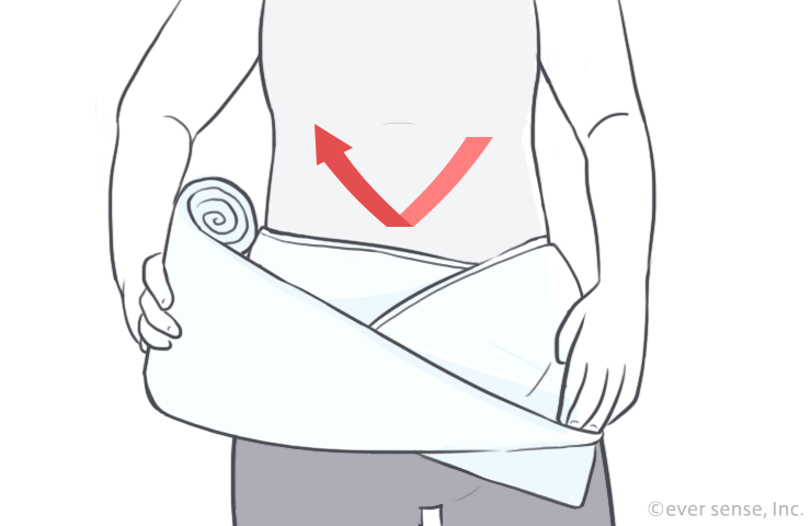 腹帯とは いつから巻くの 妊娠中の効果や巻き方は こそだてハック