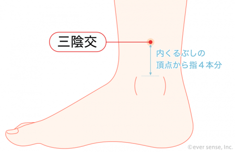 ツボ 三陰交