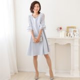 要出典 授乳 ワンピースニッセン 授乳服 7分袖 フォーマルワンピース