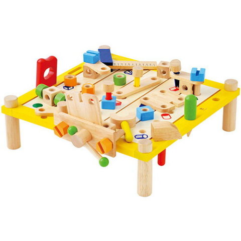 要出典 3歳 知育玩具 アイムトイ カーペンターテーブル
