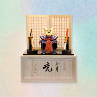 要出典 五月人形 おしゃれ 五月人形 南雲 皐月 暁 一刀彫り
