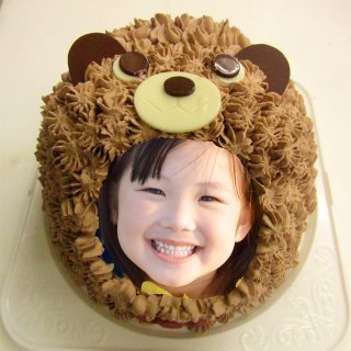 要出典 写真ケーキ 立体動物写真ケーキ