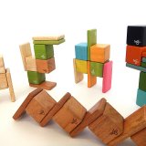 要出典 3歳 知育玩具 Tegu ポケットポーチ磁気木製ブロックセット