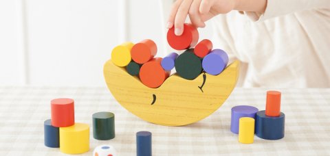 要出典 3歳 知育玩具 エド・インター お月さまバランスゲーム