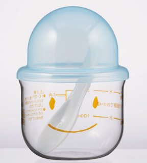 要出典 離乳食グッズ iwaki おかゆこがま KMC202-BL