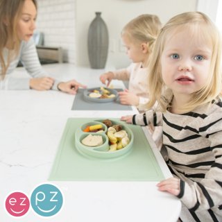 要出典 離乳食 グッズ イージーピージー ハッピーマット 吸盤付き ランチプレート