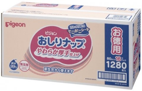 要出典 おしりふき ピジョン おしりナップ やわらか厚手仕上げ