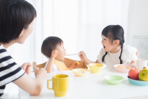 離乳食 日本人 赤ちゃん 食卓