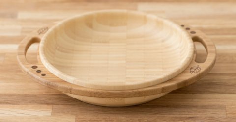 要出典 女の子 出産祝い アグニー 森のふかざら 天然竹素材 バンブー ベビー食器