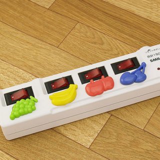 要出典 コンセントカバー 赤ちゃん スマイルキッズ フルーツコンセントカバー
