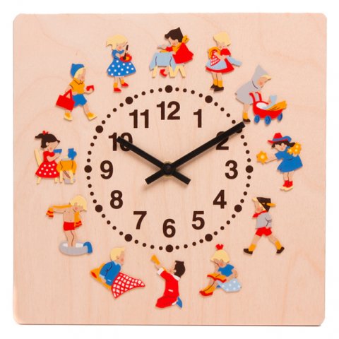 要出典 出産祝い 面白い ヘラー 時計 子どもの一日