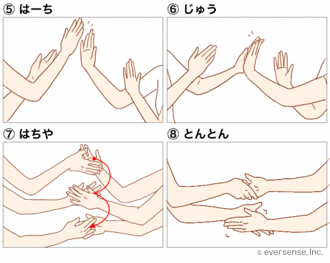 わらべうた 手遊び 茶摘み