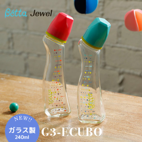 ベッタ ドクターベッタ 哺乳びん ジュエル G3-ECUBO