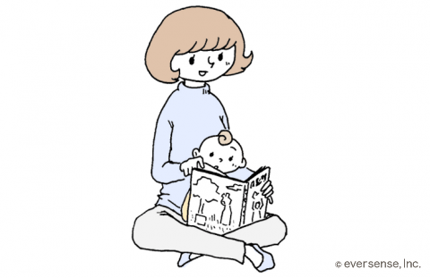 絵本の読み聞かせ