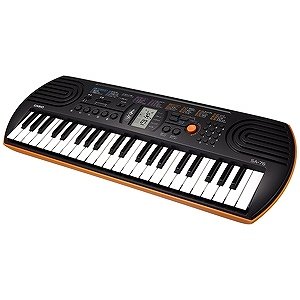 要出典 子供 キーボード カシオ 電子ミニキーボード 44ミニ鍵盤 SA-76