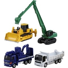 要出典 ショベルカー おもちゃ タカラトミー トミカ トミカギフト 建設車両セット5