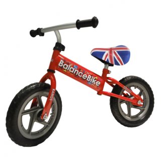要出典 ペダルなし 自転車ラングスジャパン バランスバイク UKレッド