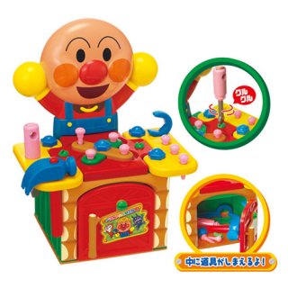 要出典 3歳 誕生日プレゼント 男の子 ジョイパレット アンパンマン あそぼう!トントン大工さん