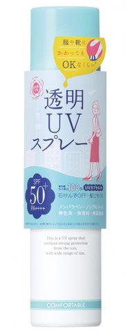 要出典 石澤研究所 紫外線予報 透明UVスプレー