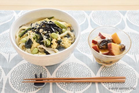 新 卵とじうどん