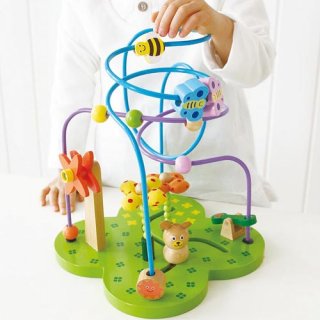 要出典 生後11ヶ月 知育玩具 1歳 エド・インター 木のおもちゃ 知育玩具 おさんぽくまさん