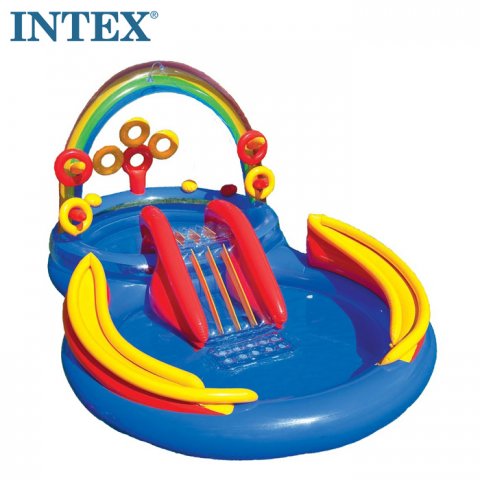 要出典 子供 ビニールプール インテックス レインボーリング プレーセンター