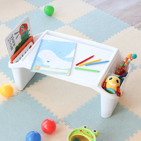 要出典 キッズテーブル 子ども用テーブル ホワイ