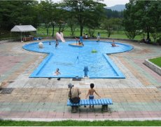 岐阜県百年公園 じゃぶじゃぶ池