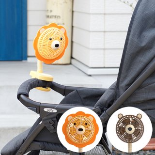 要出典 ベビーカー 暑さ対策 ベビーカー扇風機 アニマル